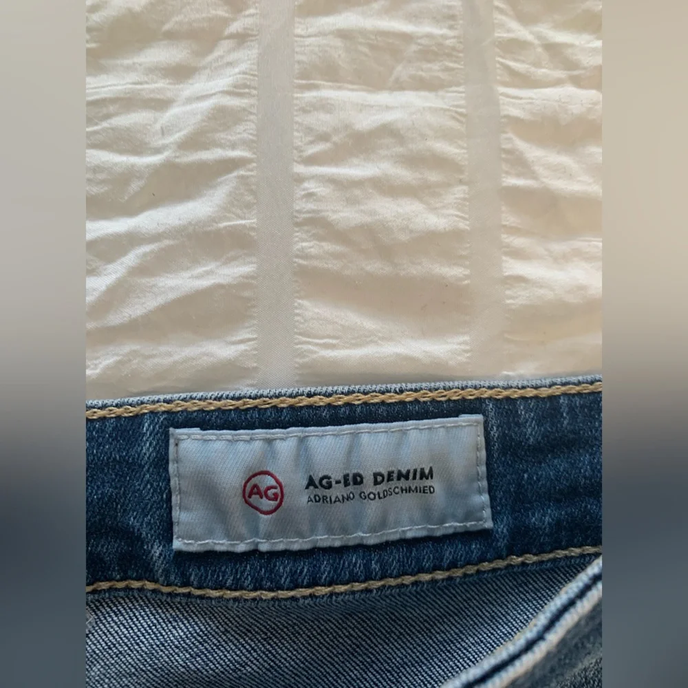 Ag Adriano Goldschmied Blue Skinny Jeans